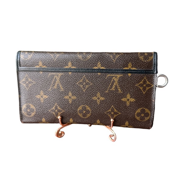 -MI0170 Louis Vuitton Monogram Macassar Portefeiulle Long Wallet - Picture 8 of 13